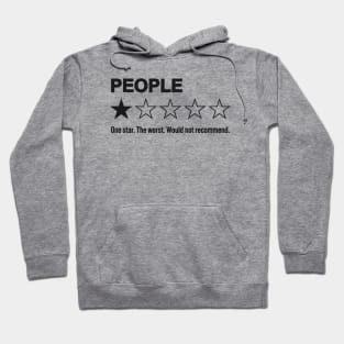 I Hate People Hoodies for Sale TeePublic